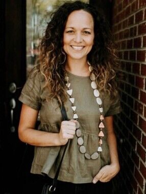 Relaxed Peplum 100% Linen Top